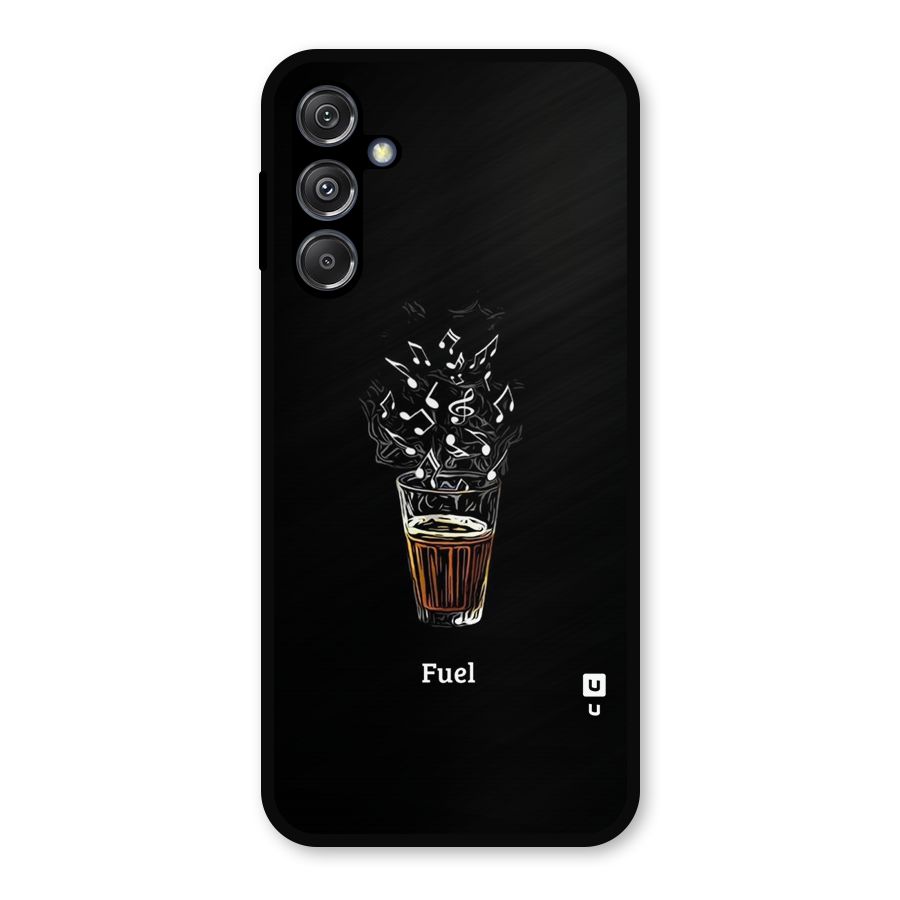 Music Chai My Fuel Metal Back Case for Galaxy M34 5G