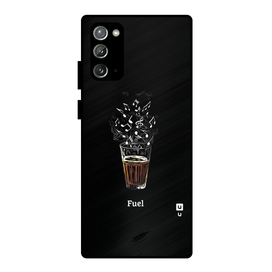Music Chai My Fuel Metal Back Case for Galaxy Note 20