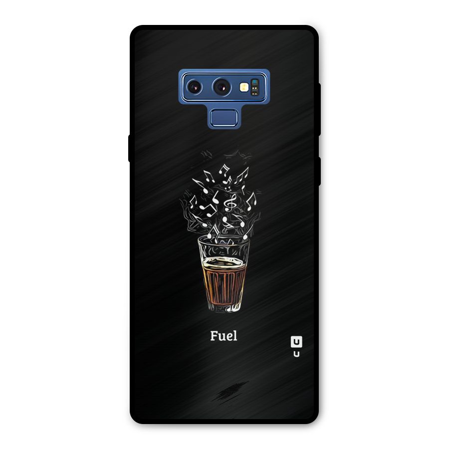 Music Chai My Fuel Metal Back Case for Galaxy Note 9