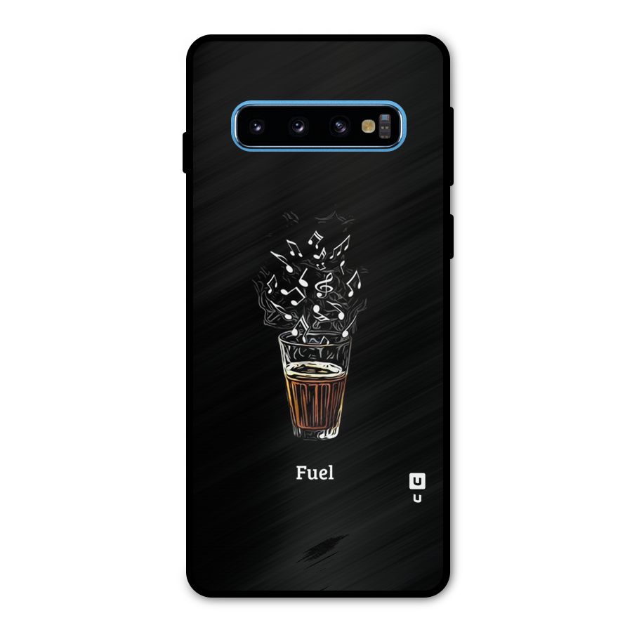 Music Chai My Fuel Metal Back Case for Galaxy S10