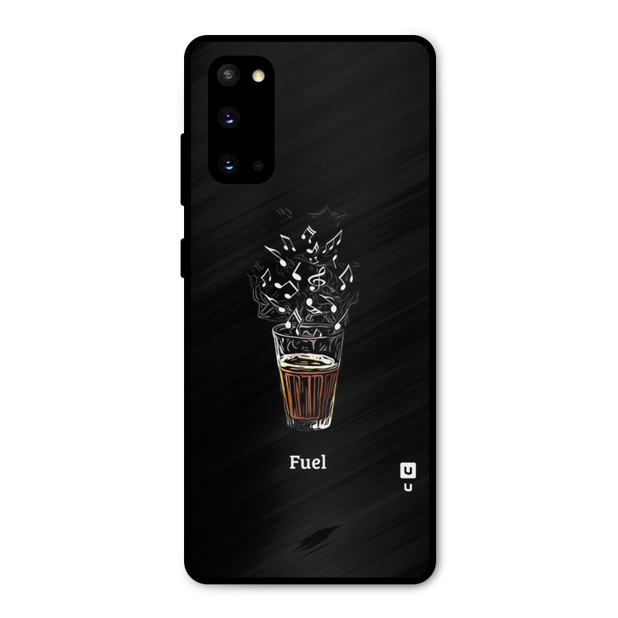 Music Chai My Fuel Metal Back Case for Galaxy S20
