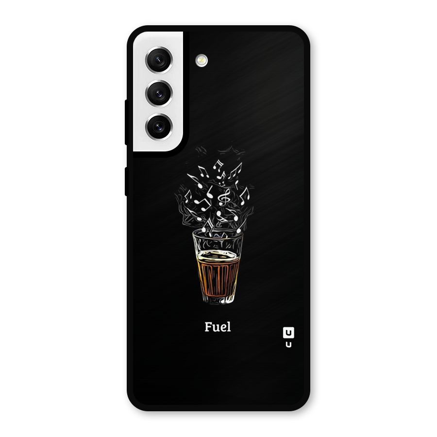 Music Chai My Fuel Metal Back Case for Galaxy S21 FE 5G