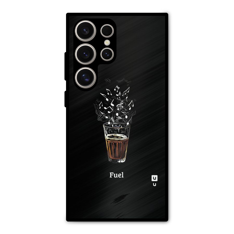 Music Chai My Fuel Metal Back Case for Galaxy S24 Ultra