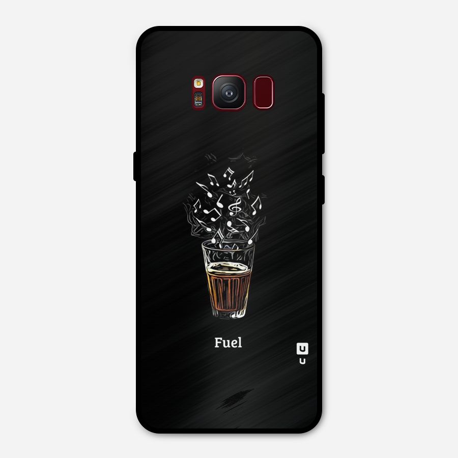 Music Chai My Fuel Metal Back Case for Galaxy S8