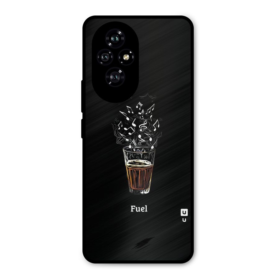 Music Chai My Fuel Metal Back Case for Honor 200