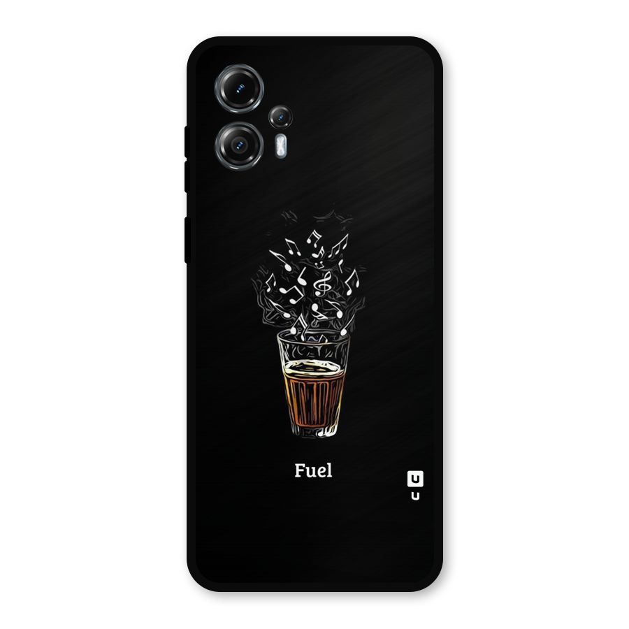 Music Chai My Fuel Metal Back Case for Moto G13