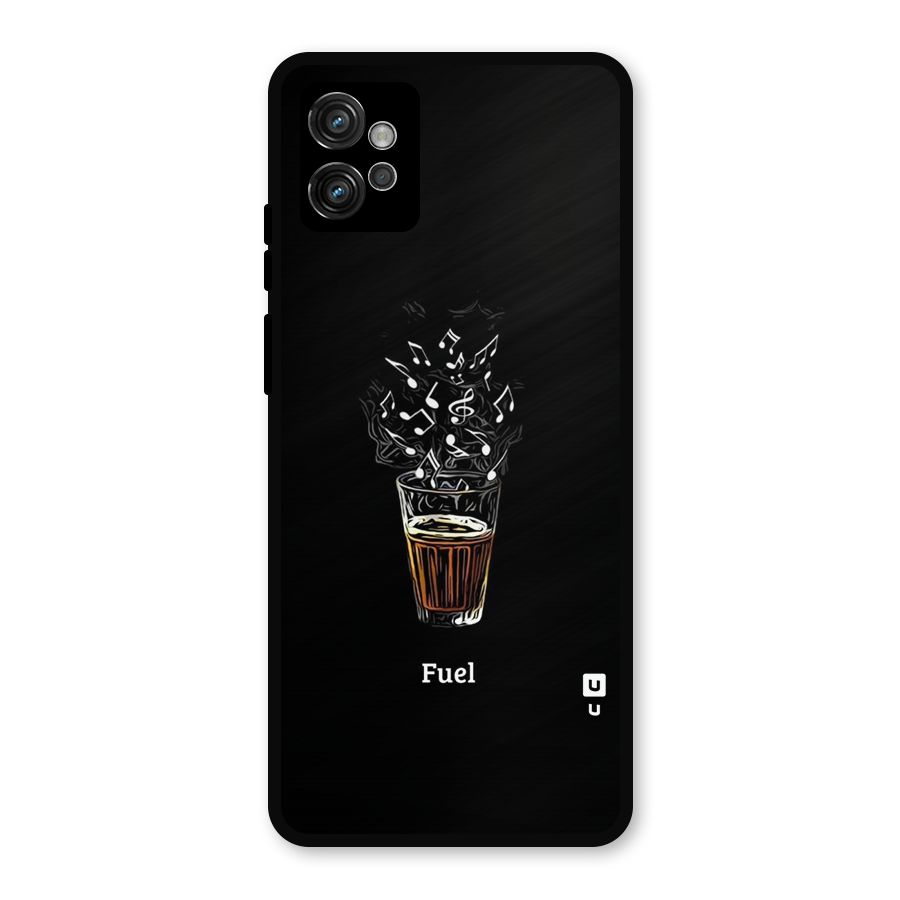 Music Chai My Fuel Metal Back Case for Moto G32