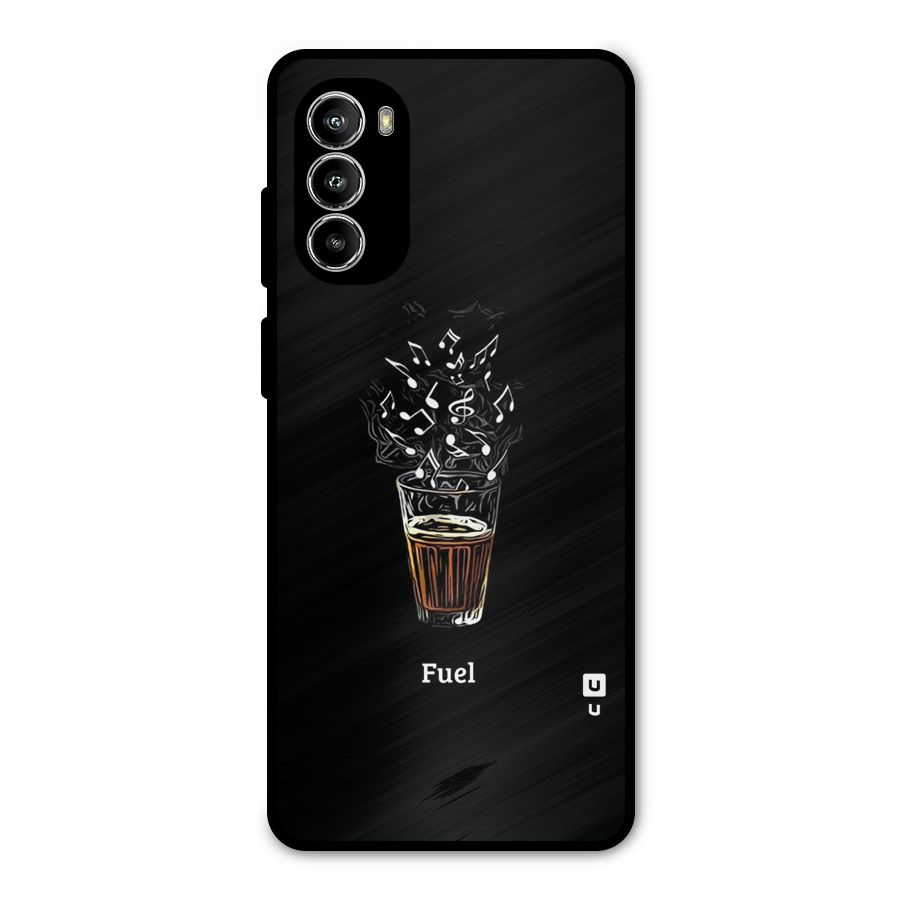Music Chai My Fuel Metal Back Case for Moto G52