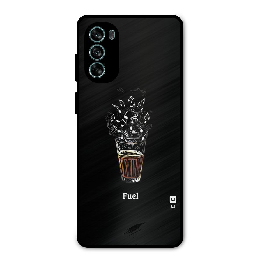 Music Chai My Fuel Metal Back Case for Moto G62
