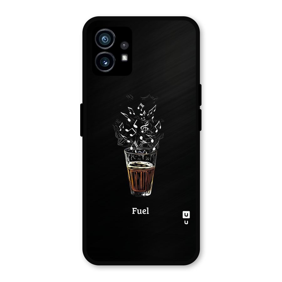 Music Chai My Fuel Metal Back Case for Nothing Phone 1