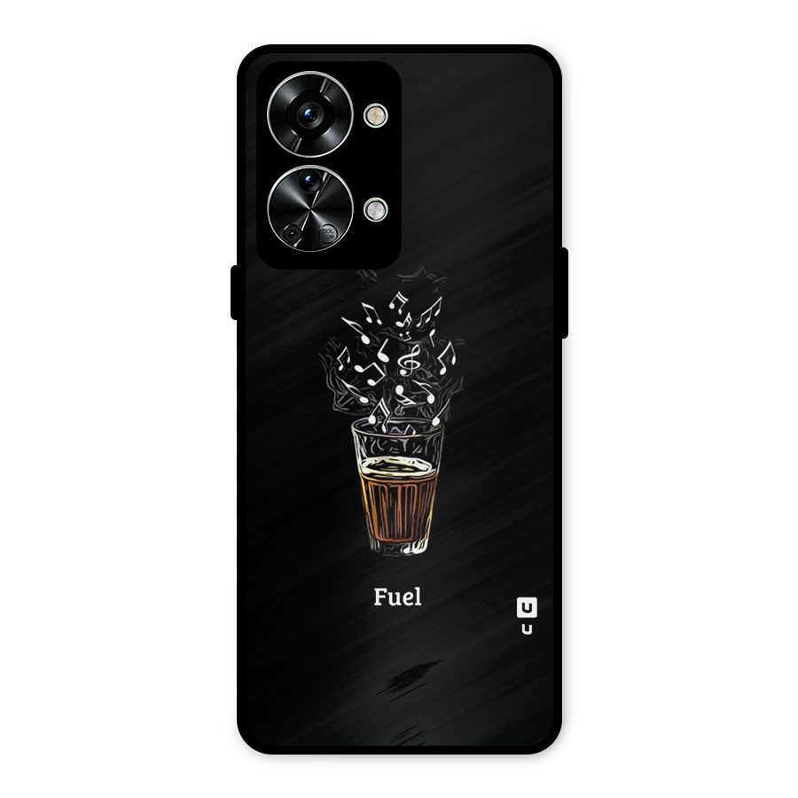 Music Chai My Fuel Metal Back Case for OnePlus Nord 2T