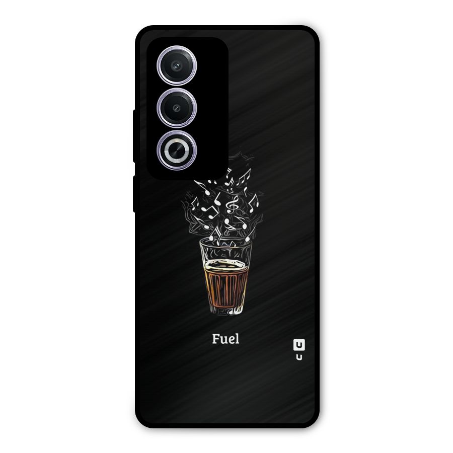 Music Chai My Fuel Metal Back Case for Oppo A3 Pro