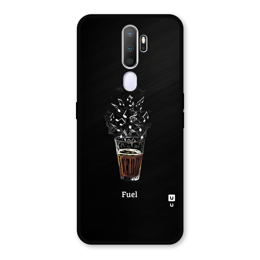 Music Chai My Fuel Metal Back Case for Oppo A9 (2020)