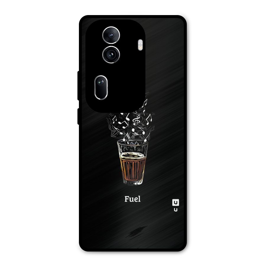 Music Chai My Fuel Metal Back Case for Oppo Reno11 Pro 5G