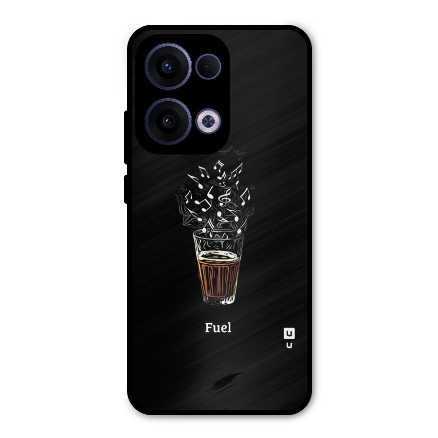 Music Chai My Fuel Metal Back Case for Oppo Reno13