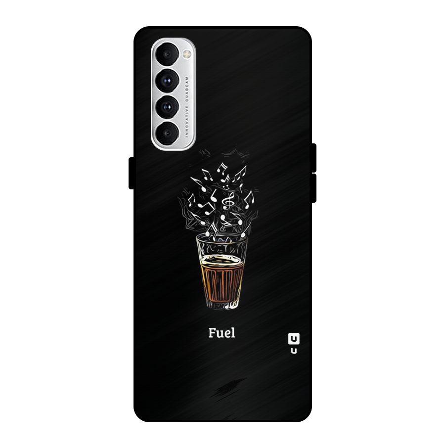 Music Chai My Fuel Metal Back Case for Oppo Reno4 Pro