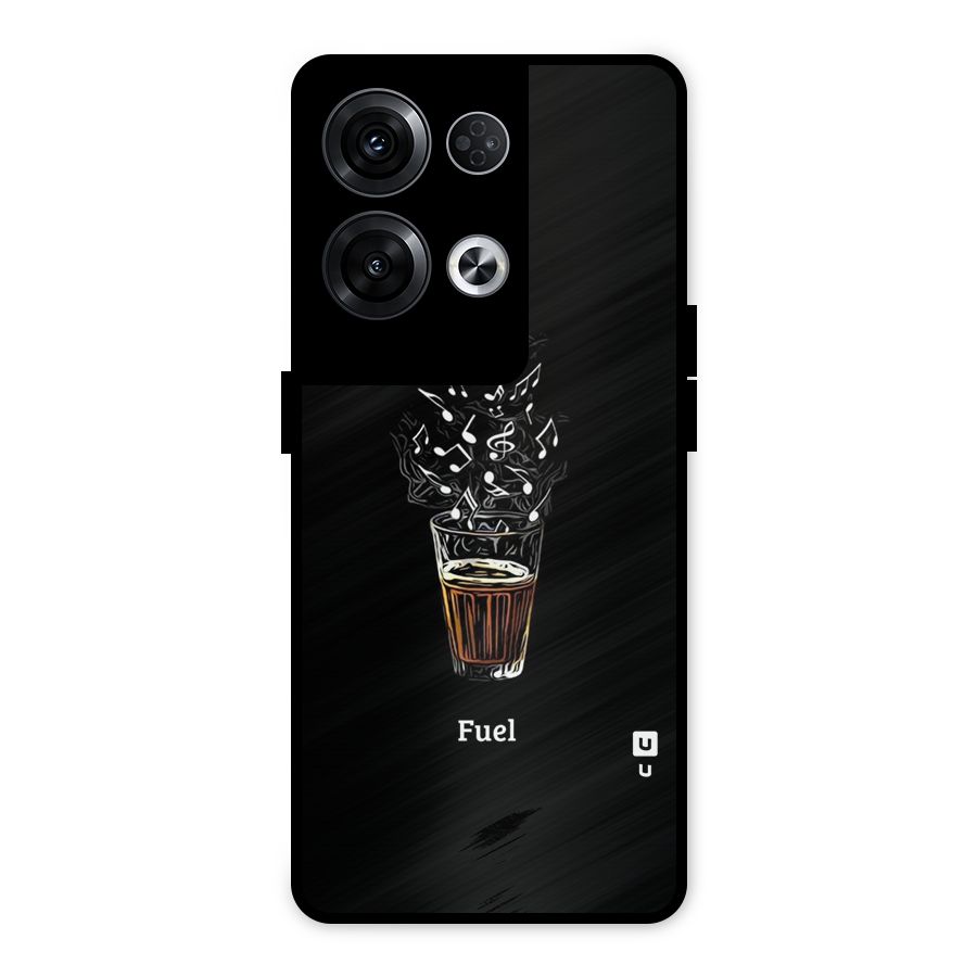 Music Chai My Fuel Metal Back Case for Oppo Reno8 Pro 5G