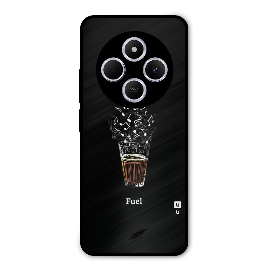 Music Chai My Fuel Metal Back Case for Poco C75 5G
