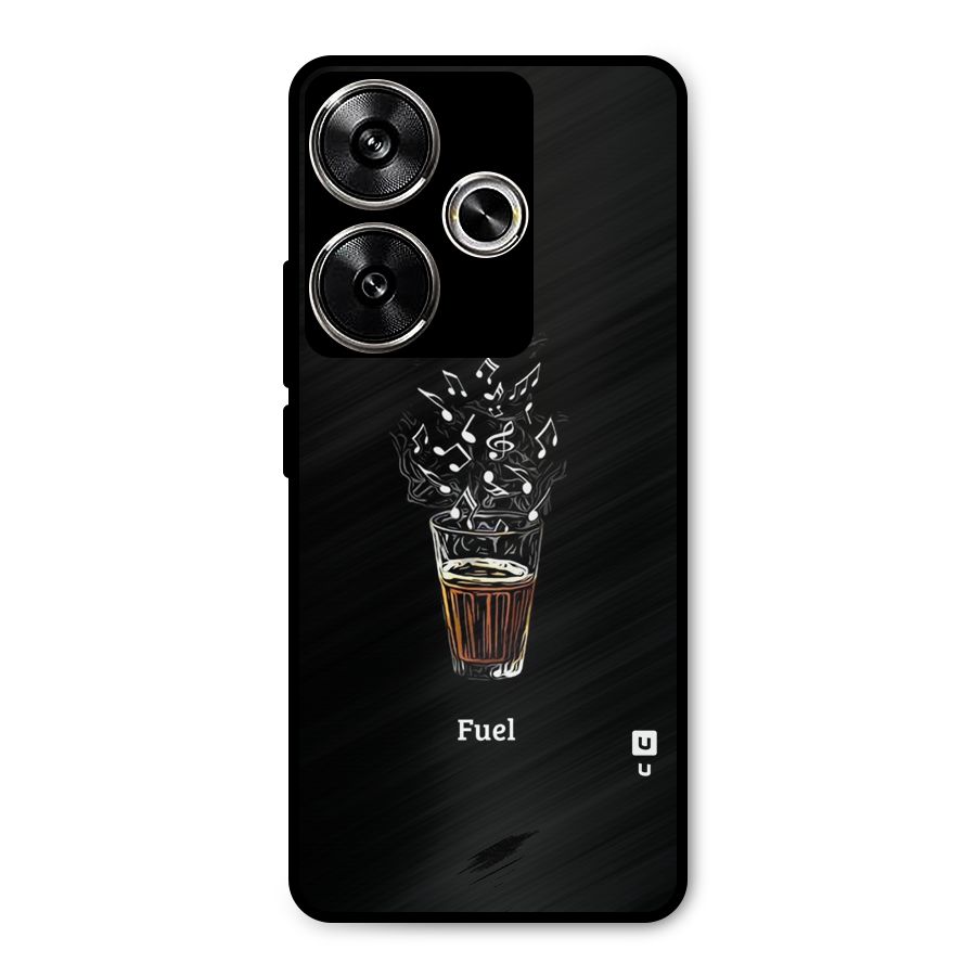 Music Chai My Fuel Metal Back Case for Poco F6