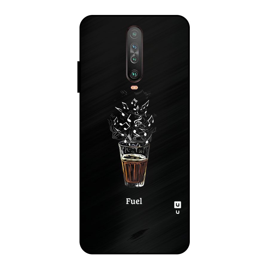 Music Chai My Fuel Metal Back Case for Poco X2
