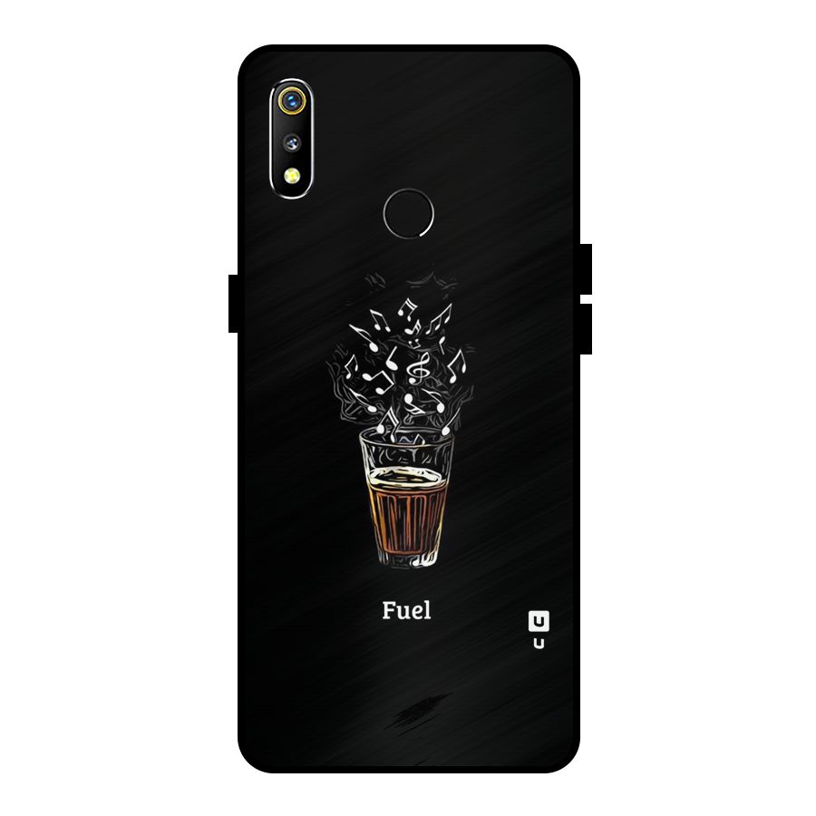 Music Chai My Fuel Metal Back Case for Realme 3