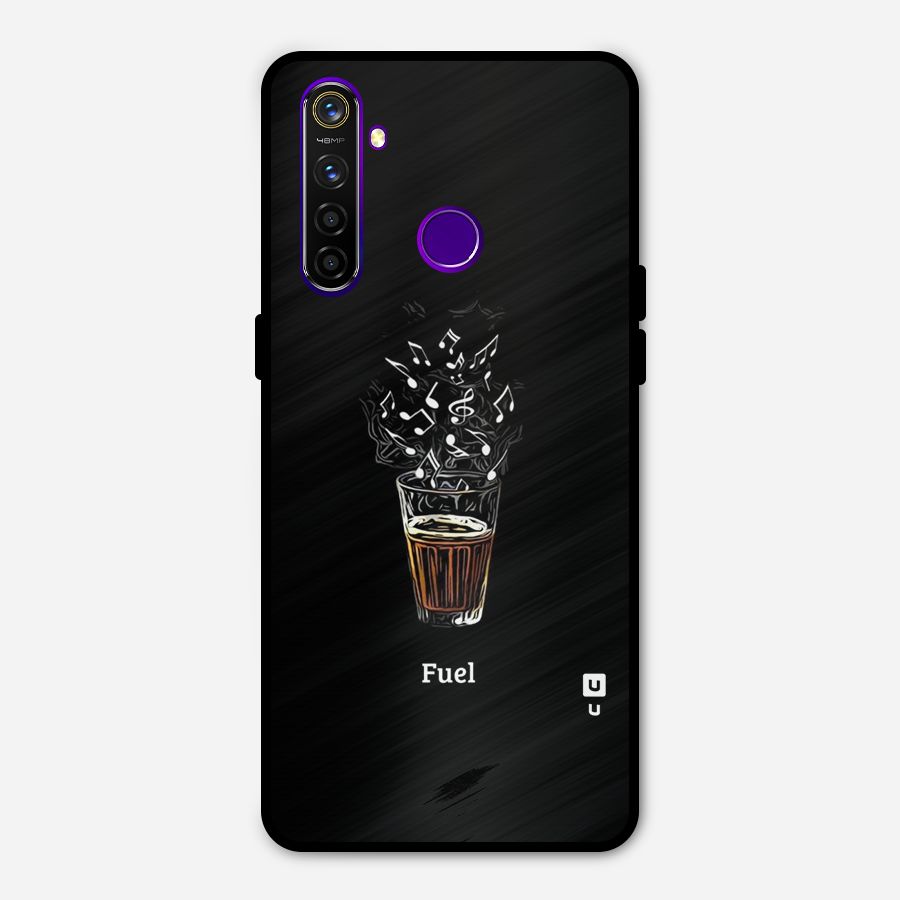 Music Chai My Fuel Metal Back Case for Realme 5 Pro