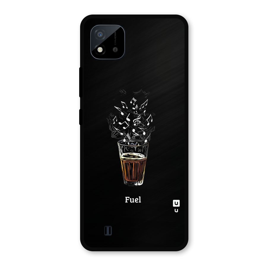 Music Chai My Fuel Metal Back Case for Realme C11 2021