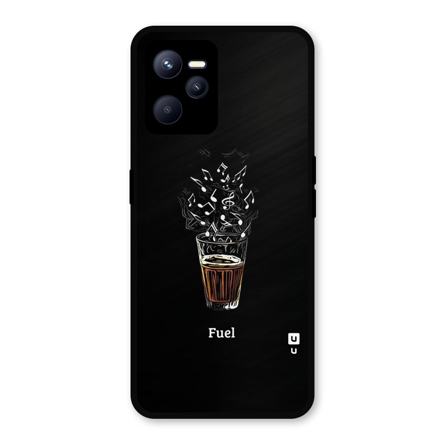 Music Chai My Fuel Metal Back Case for Realme C35