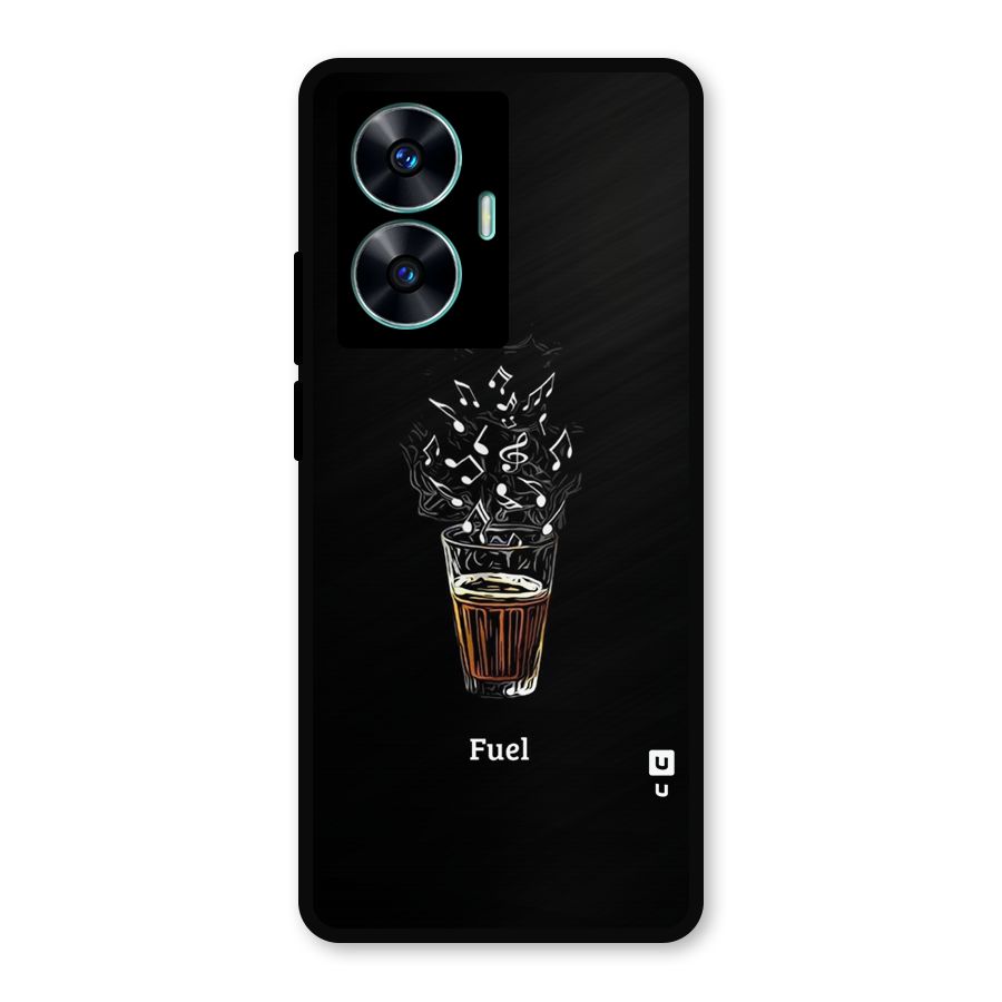 Music Chai My Fuel Metal Back Case for Realme C55