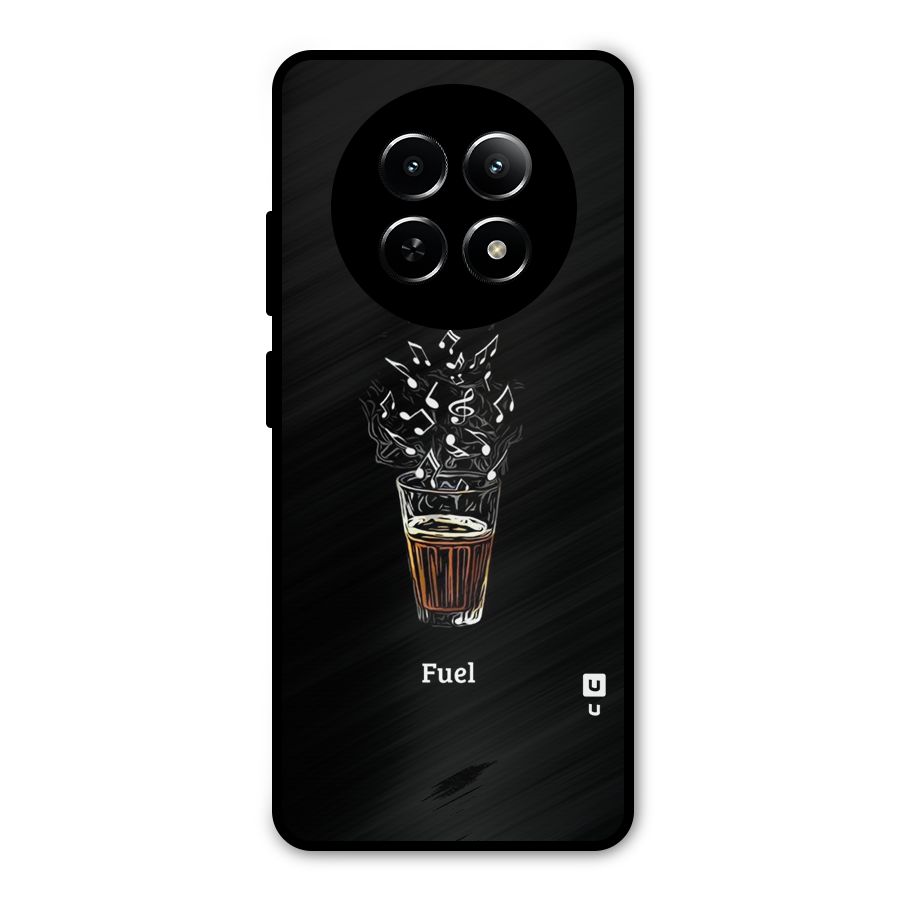 Music Chai My Fuel Metal Back Case for Realme Narzo 70x 5G