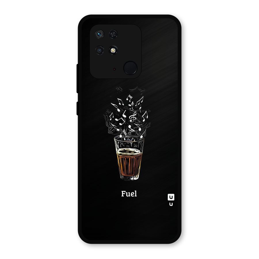 Music Chai My Fuel Metal Back Case for Redmi 10