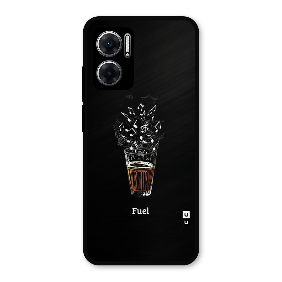 Music Chai My Fuel Metal Back Case for Redmi 11 Prime 5G