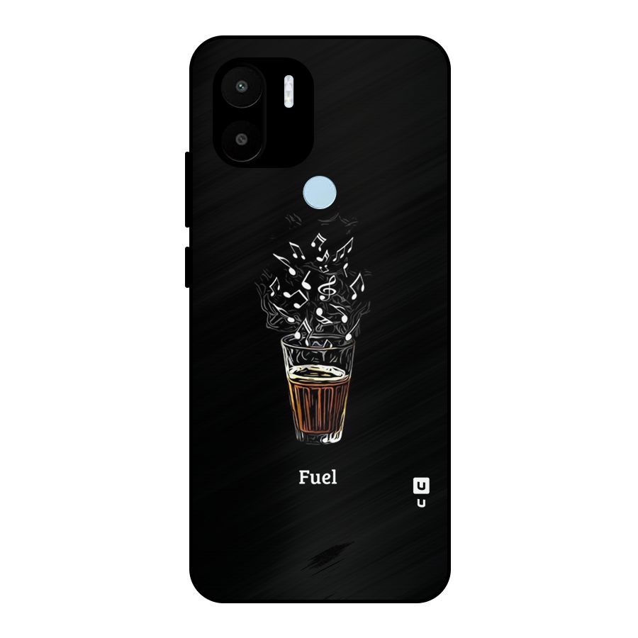 Music Chai My Fuel Metal Back Case for Redmi A1+