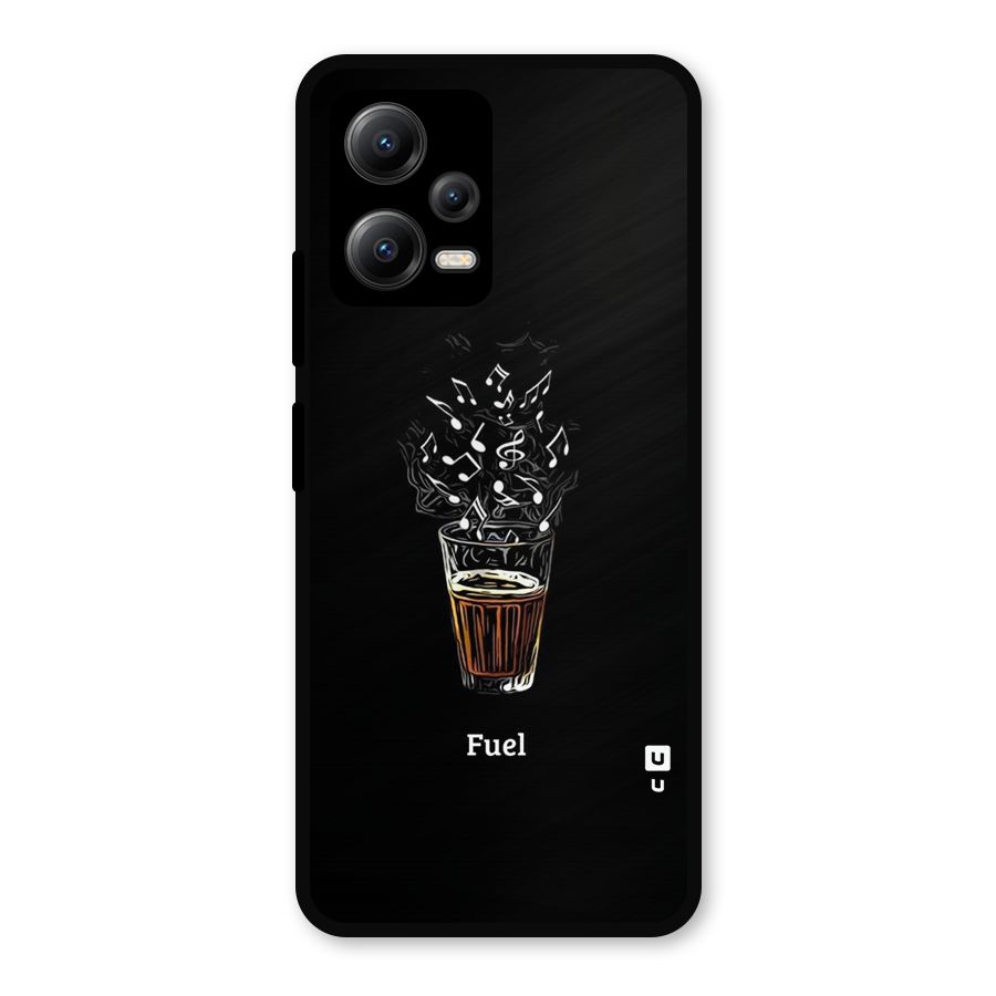 Music Chai My Fuel Metal Back Case for Redmi Note 12 5G