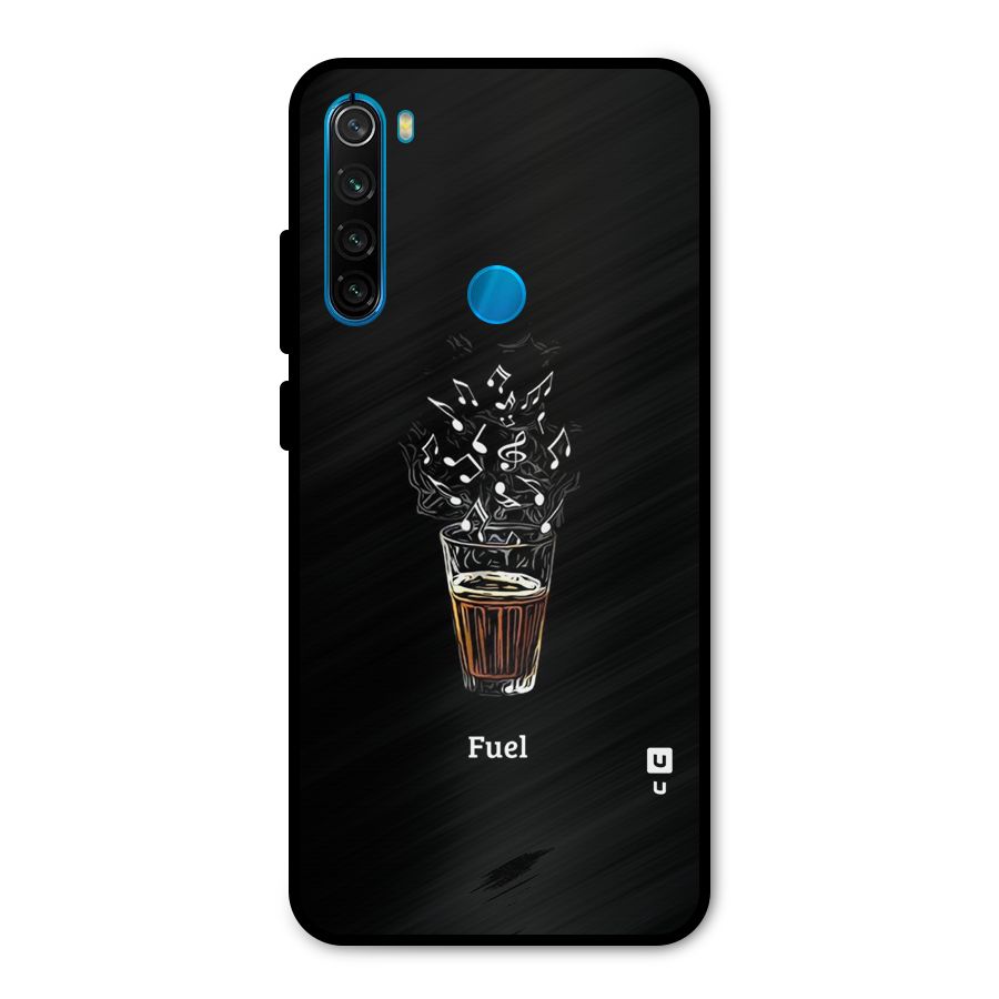 Music Chai My Fuel Metal Back Case for Redmi Note 8