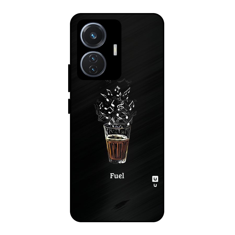 Music Chai My Fuel Metal Back Case for Vivo T1 44W