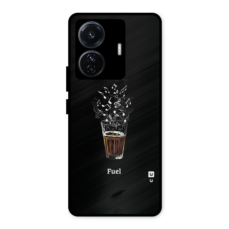 Music Chai My Fuel Metal Back Case for Vivo T1 Pro