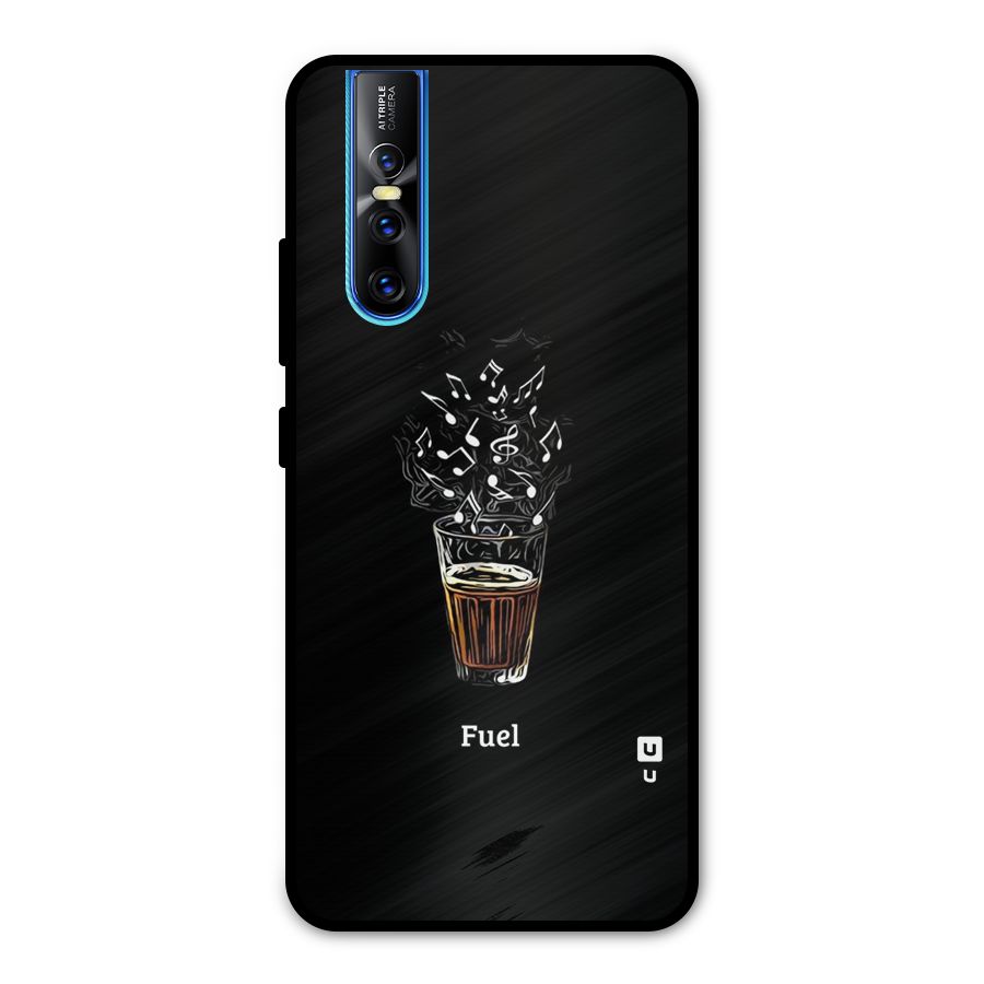 Music Chai My Fuel Metal Back Case for Vivo V15 Pro
