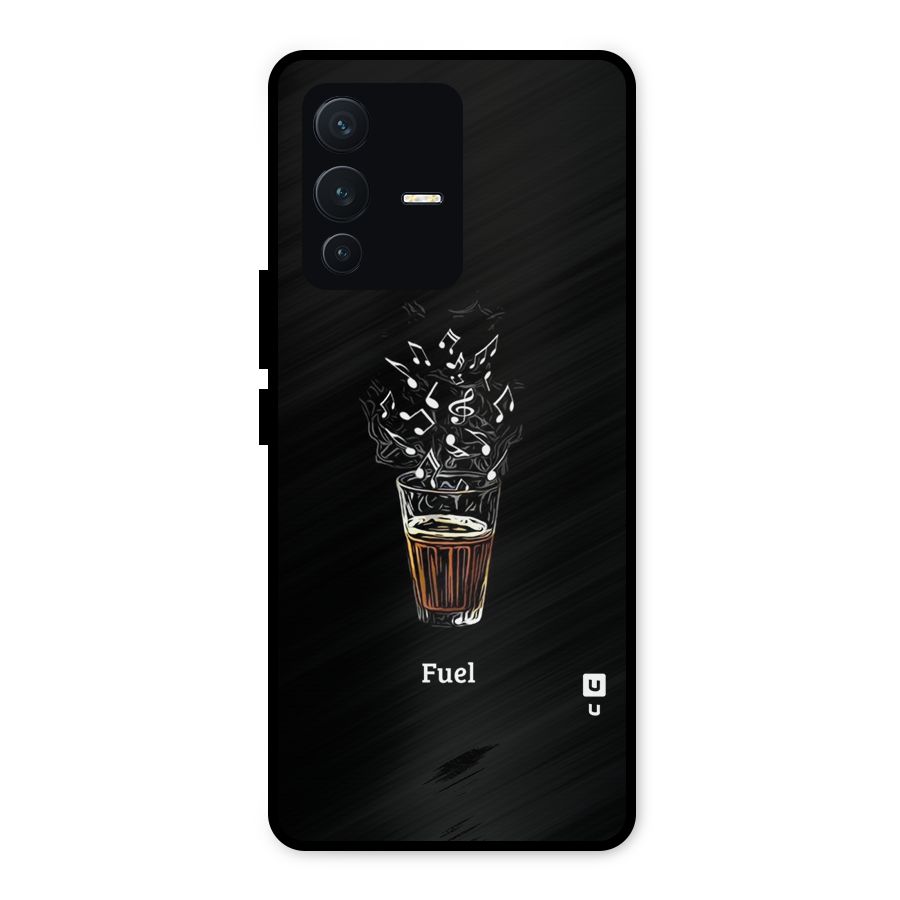 Music Chai My Fuel Metal Back Case for Vivo V23 5G