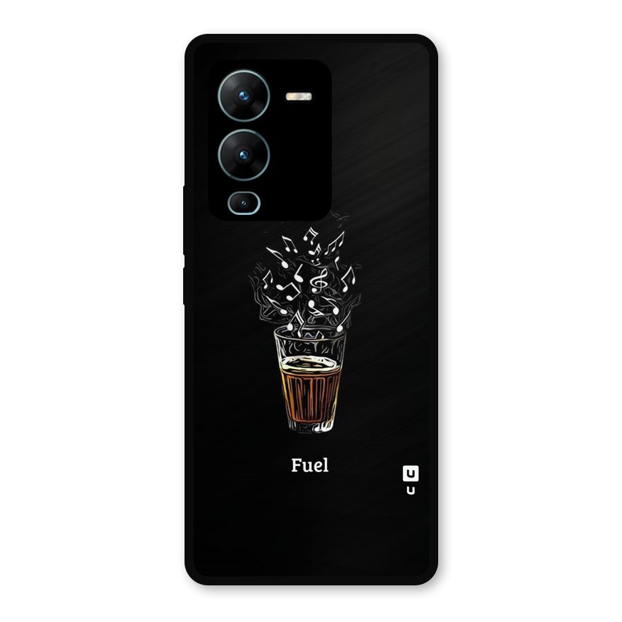 Music Chai My Fuel Metal Back Case for Vivo V25 Pro