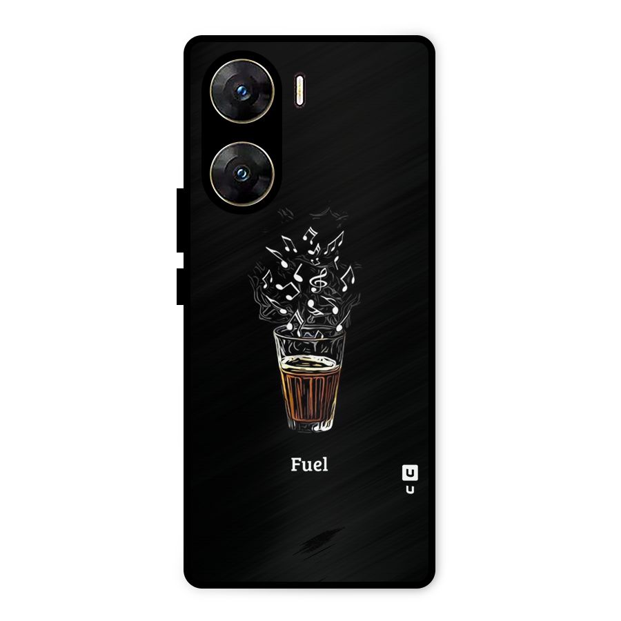 Music Chai My Fuel Metal Back Case for Vivo V29e