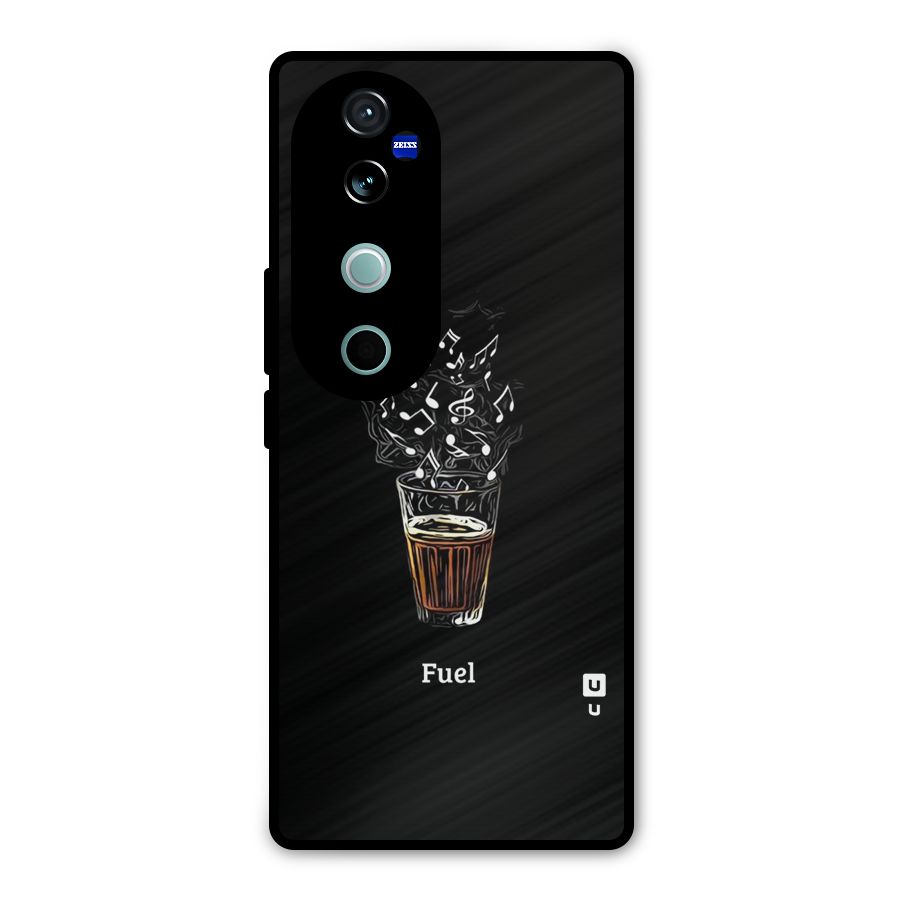 Music Chai My Fuel Metal Back Case for Vivo V40