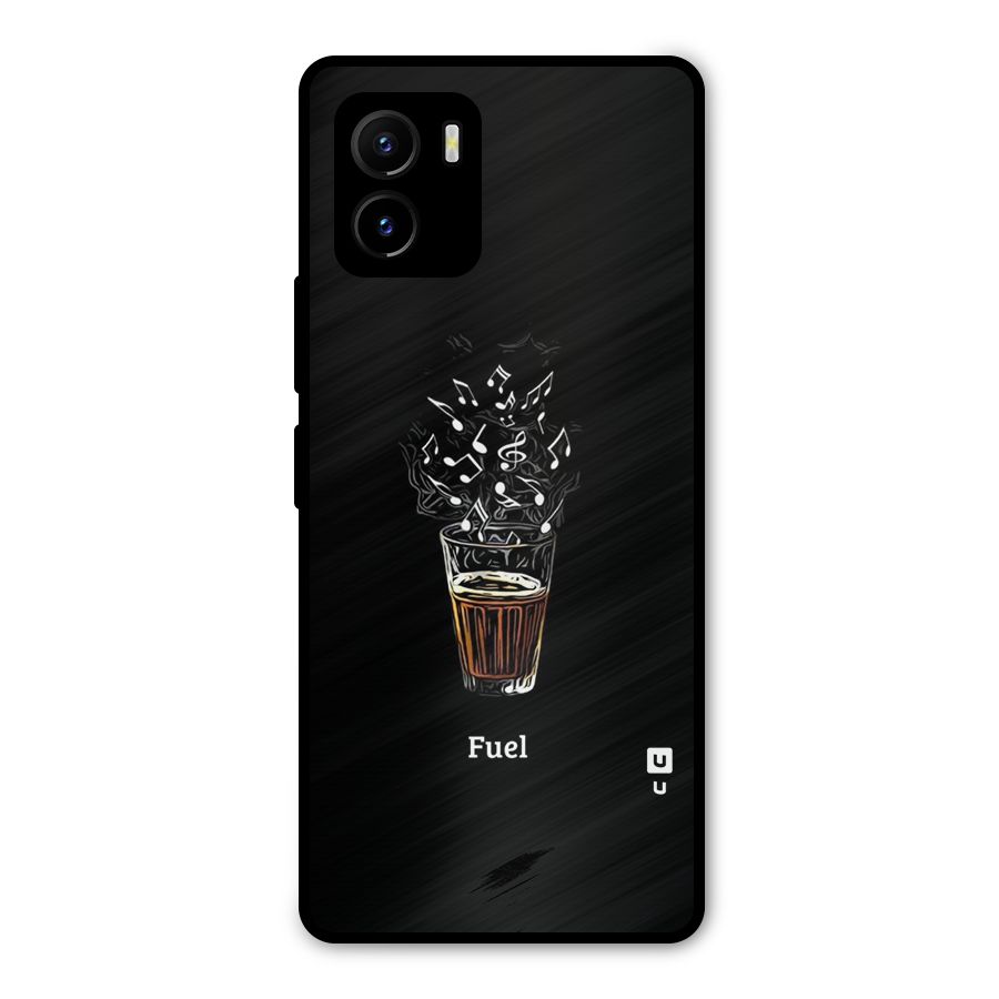 Music Chai My Fuel Metal Back Case for Vivo Y15s