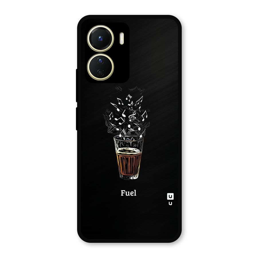 Music Chai My Fuel Metal Back Case for Vivo Y16