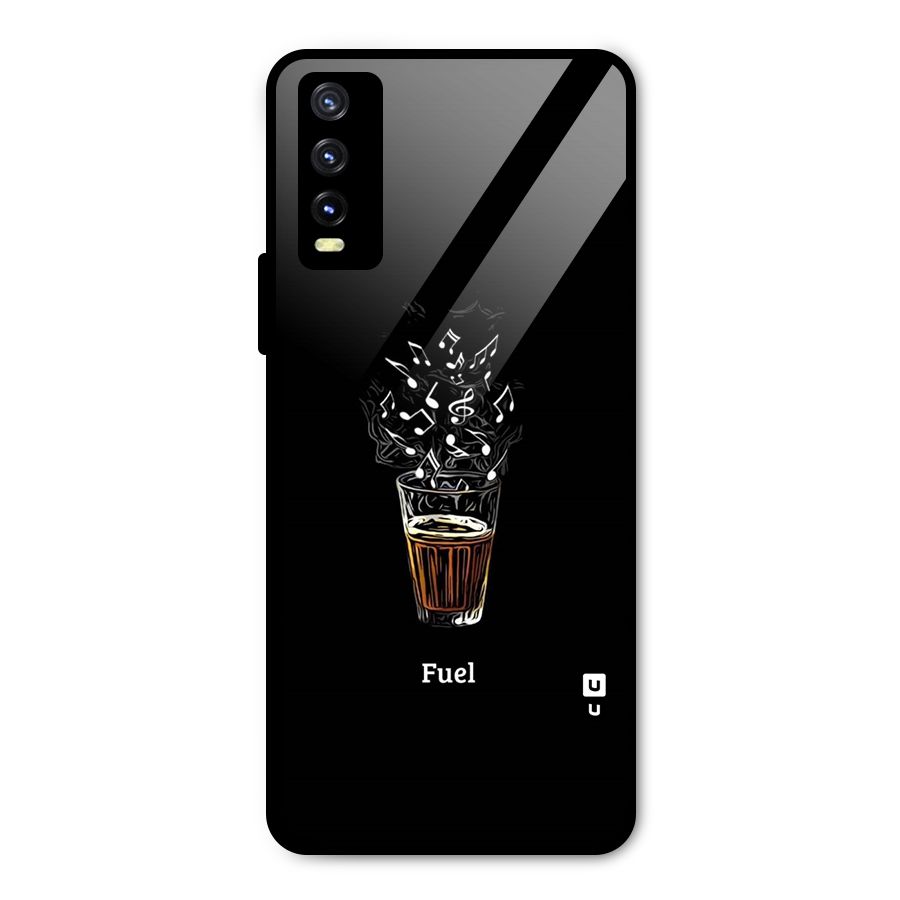 Music Chai My Fuel Metal Back Case for Vivo Y20 2021