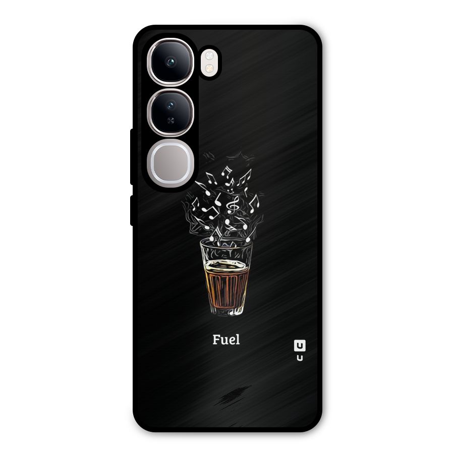 Music Chai My Fuel Metal Back Case for Vivo Y300