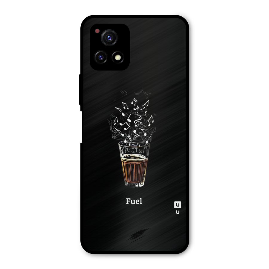Music Chai My Fuel Metal Back Case for Vivo Y72 5G