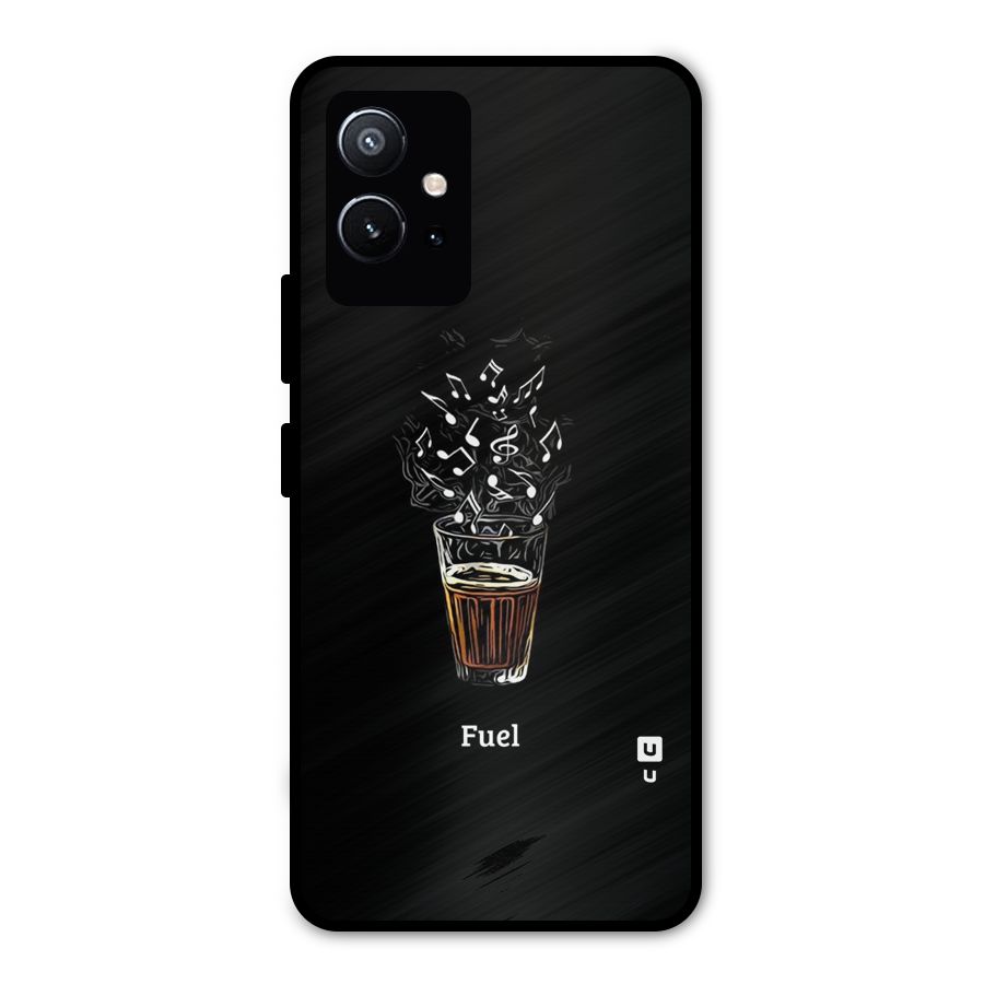 Music Chai My Fuel Metal Back Case for Vivo Y75 5G