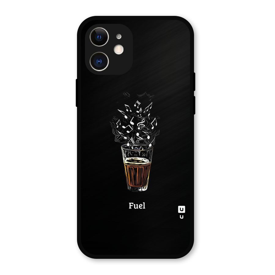 Music Chai My Fuel Metal Back Case for iPhone 12