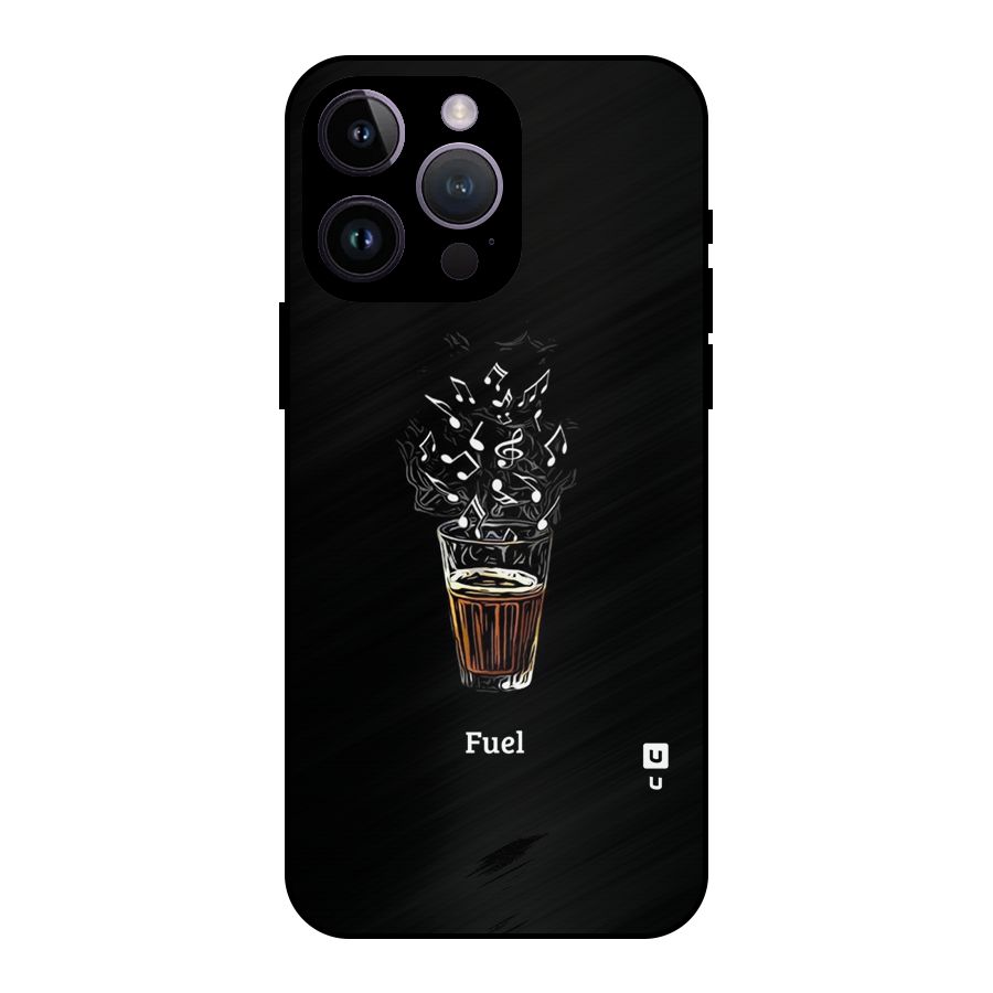 Music Chai My Fuel Metal Back Case for iPhone 14 Pro Max